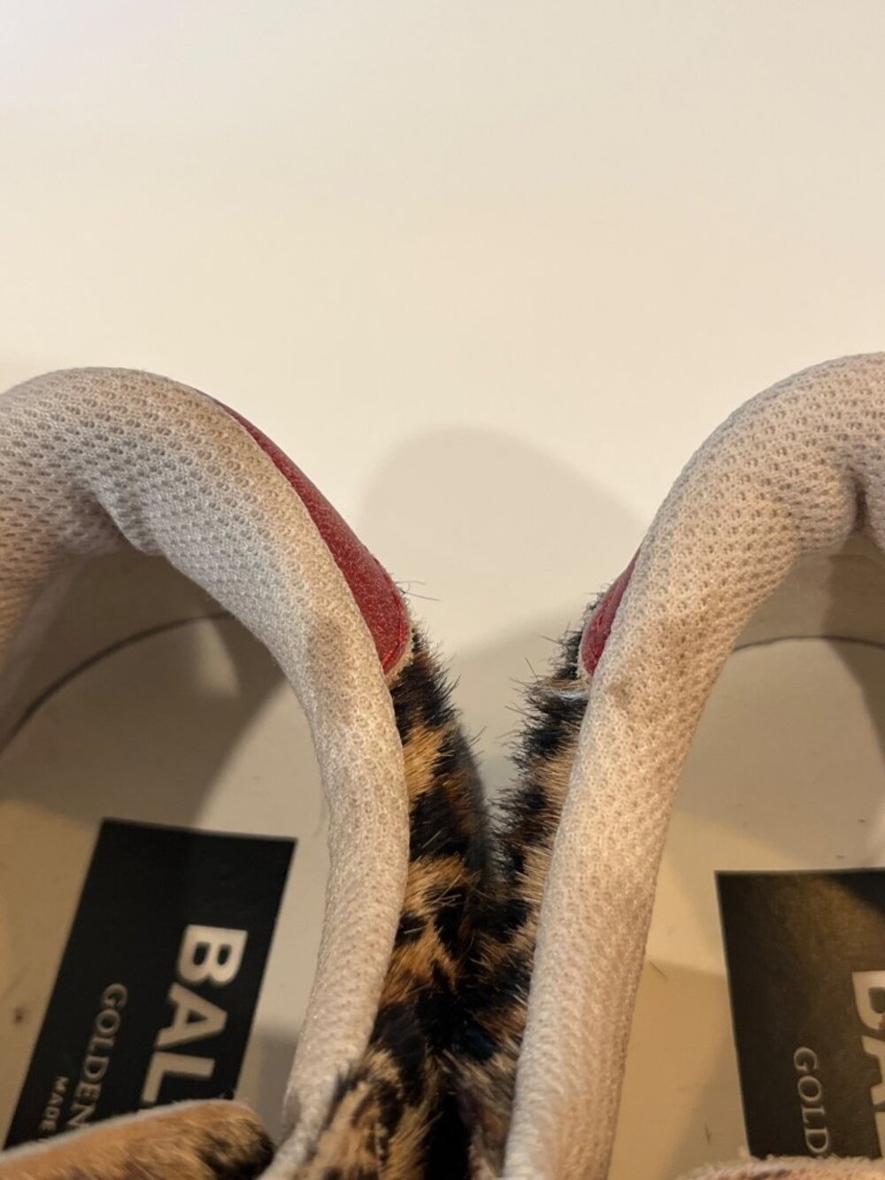 Golden Goose Deluxe Brand Leopard-Print Superstar Sneakers With Distressed Detai - Picture 8 of 14